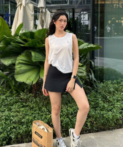 ALITA BreezeFit Tanktop – Áo Tập Khoét Lưng Nút Thắt