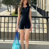 Bodysuit NovaFit – Bodysuit Thể Thao Ôm Dáng Quần Short